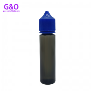 v3 1oz 2oz fekete színű átlátszó csepegtető füstolaj palack 60ml e folyékony üveg 60ml ejuice vape pufók gorilla egyszarvú palackok