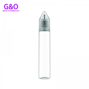 v3 átlátszó egyszarvú üveg 30ml 10ml egyszarvú üveg pufók gorilla palackok 1oz tiszta v3 kisállat műanyag eliquid vape cseppentő palackok