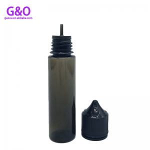 vape juice pape vape palack 30ml 60ml fekete v3 e folyékony pufók gorilla műanyag csepegtető palackok pufók egyszarvú palackok